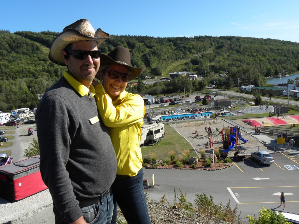 great camping experience in Quebec